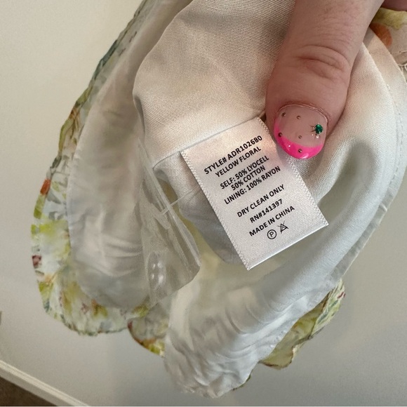 Astr the Label Floral Milkmaid Mini Dress Size Small - Picture 7 of 7